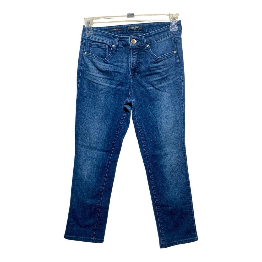 Women's Nine West Rosemary Straight Leg Jeans Size Large